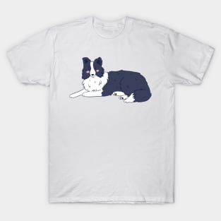 Cute cartoon border collie T-Shirt